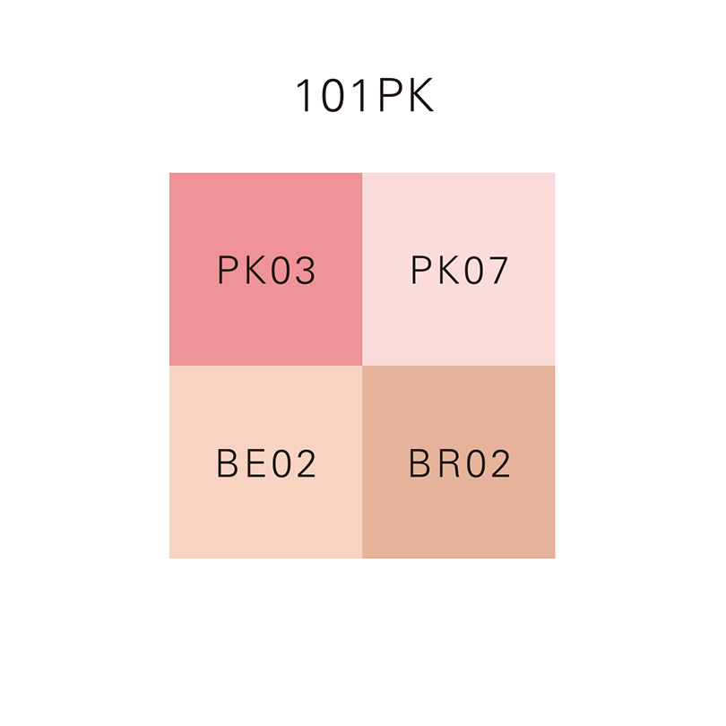 DESIGNING FACE COLOR PALETTE 101PK/101PK