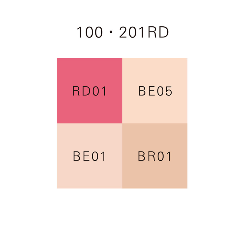 DESIGNING FACE COLOR PALETTE 100・201RD/100・201RD